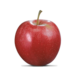 Manzana fresca de la variedad Royal Gala