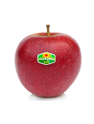 Manzana fresca de la variedad Natyra